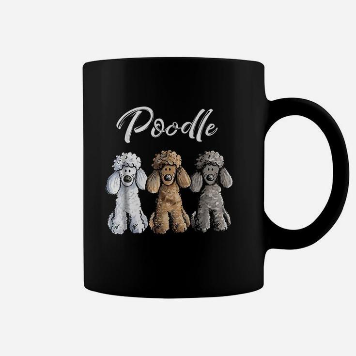 Cute Poodle  Caniche Puppy Dogs Coffee Mug