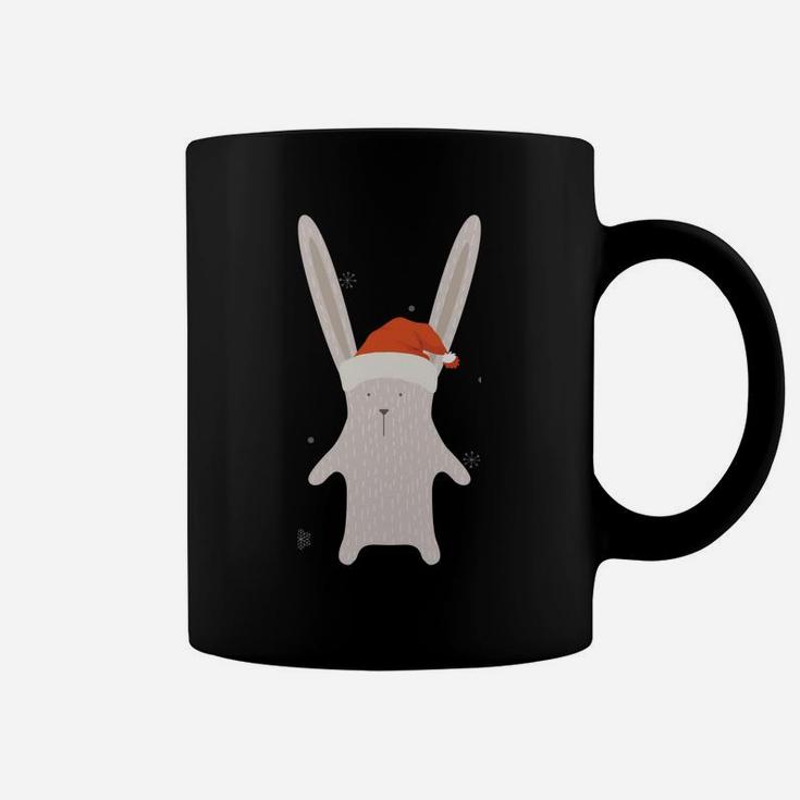 Cute Scandi Xmas Rabbit Sweatshirt Coffee Mug