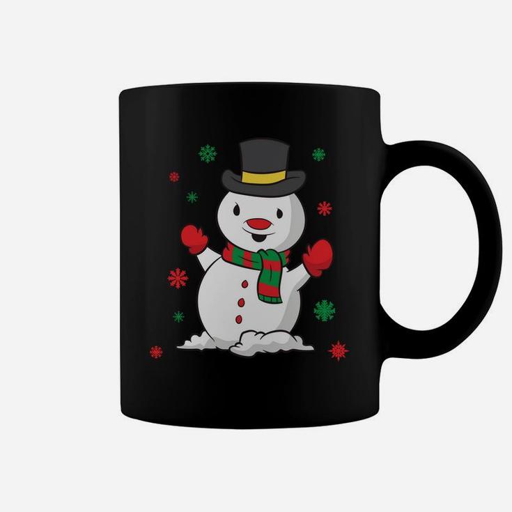 Cute Snowman Christmas Gift Xmas Snowman Christmas Sweatshirt Coffee Mug