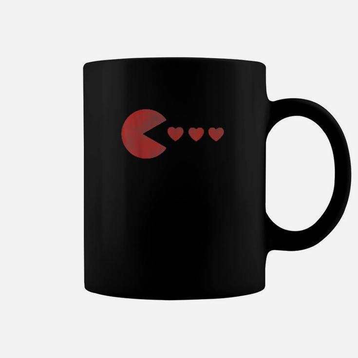 Cute Valentines Day For Girls Boys Gamer Hearts Coffee Mug