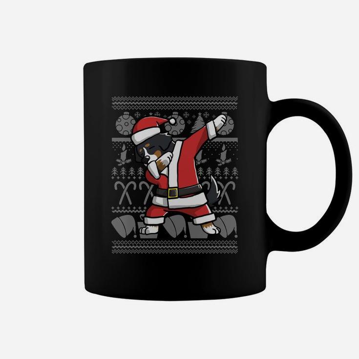 Dabbing Bernese Mountain Dog Dab Dance Christmas Gift Sweatshirt Coffee Mug