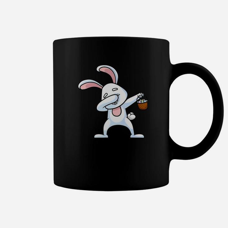 Dabbing Easter Bunny Boys Girls Kids Rabbit Coffee Mug