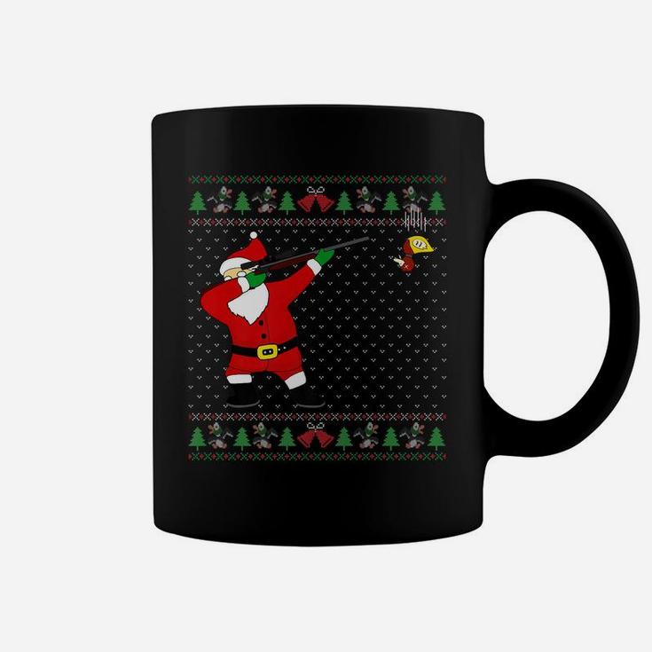 Dabbing Santa Duck Hunting Ugly Xmas Sweater Hunter Gift Coffee Mug