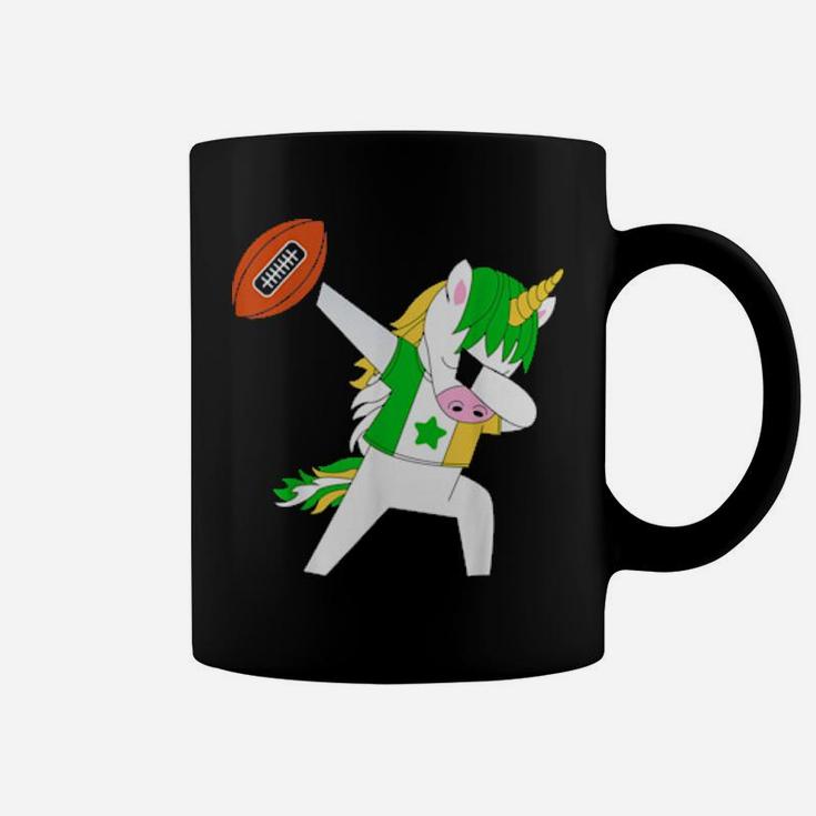 Dabbing Soccer Unicorn Ireland Irish Football Coffee Mug
