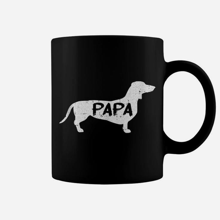 Dachshund Papa Dog Cute Puppy Doggie Animal Lover Doxie Dad Coffee Mug