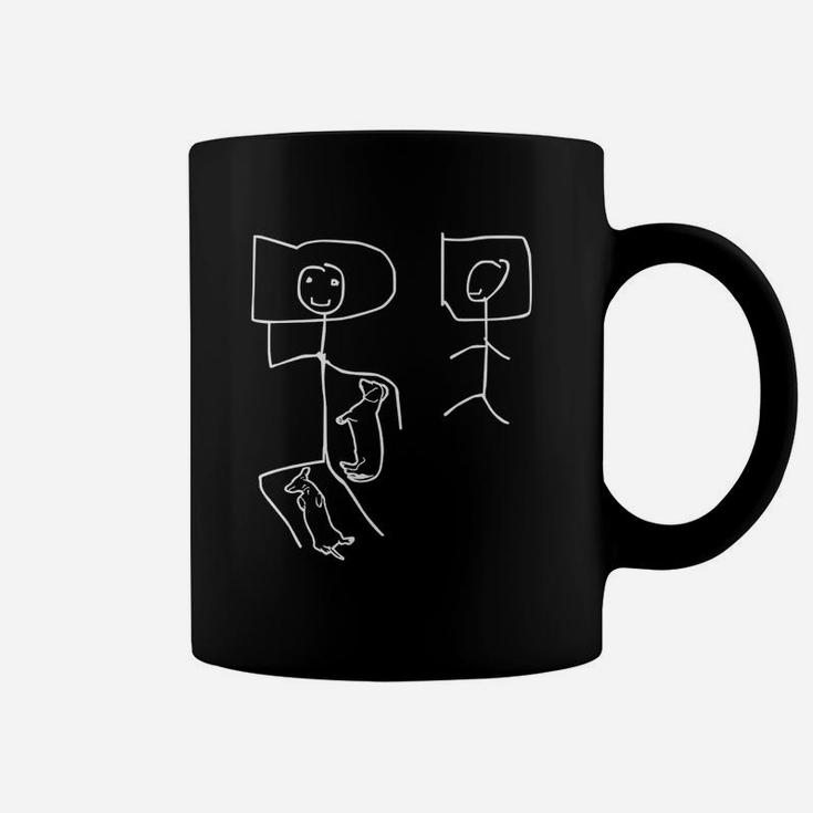 Dachshund Tshirt - Sleeps With Dachshund Coffee Mug
