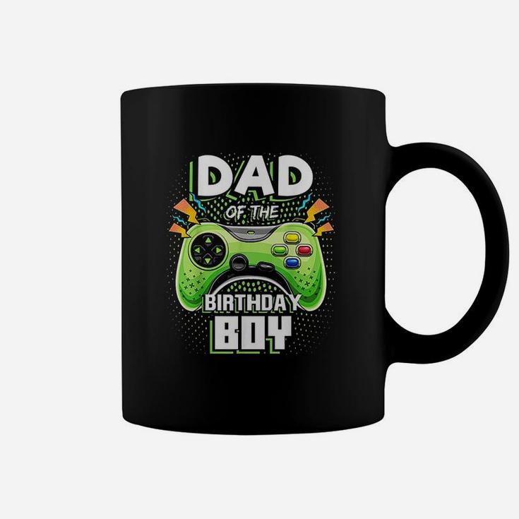 Dad Of The Birthday Boy Matching Video Gamer Birthday Party Coffee Mug