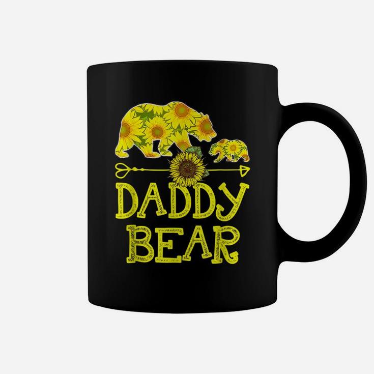 Daddy Bear Sunflower  Funny Mother Father Gift T-Sh Coffee Mug