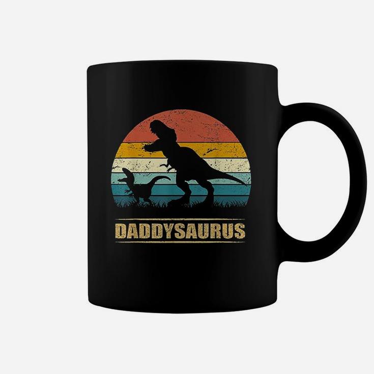Daddysaurus Fathers Day Gifts T Rex Daddy Saurus Coffee Mug