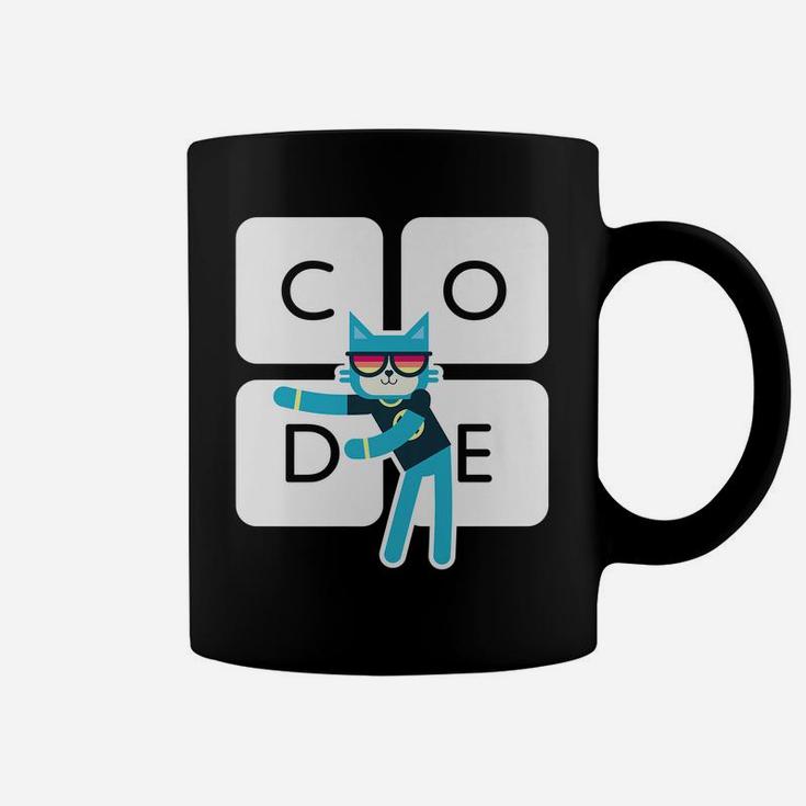 Dance Party_Cat Coffee Mug
