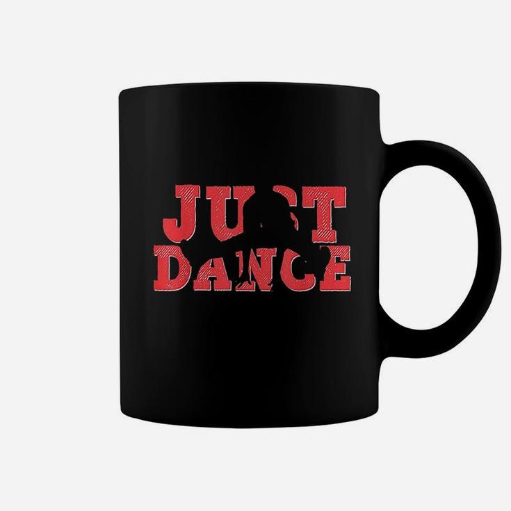 Dance Red Black Just Dancing Dancer Coffee Mug