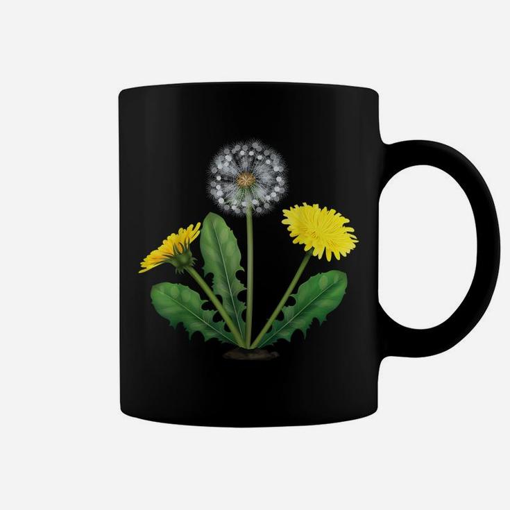 Dandelion Tshirt Summer Flower Shirt Love Plants Gardening Coffee Mug
