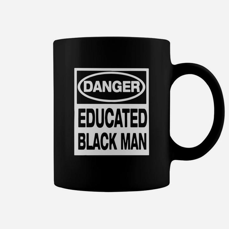 Danger Educated Black Man Evolution Coffee Mug