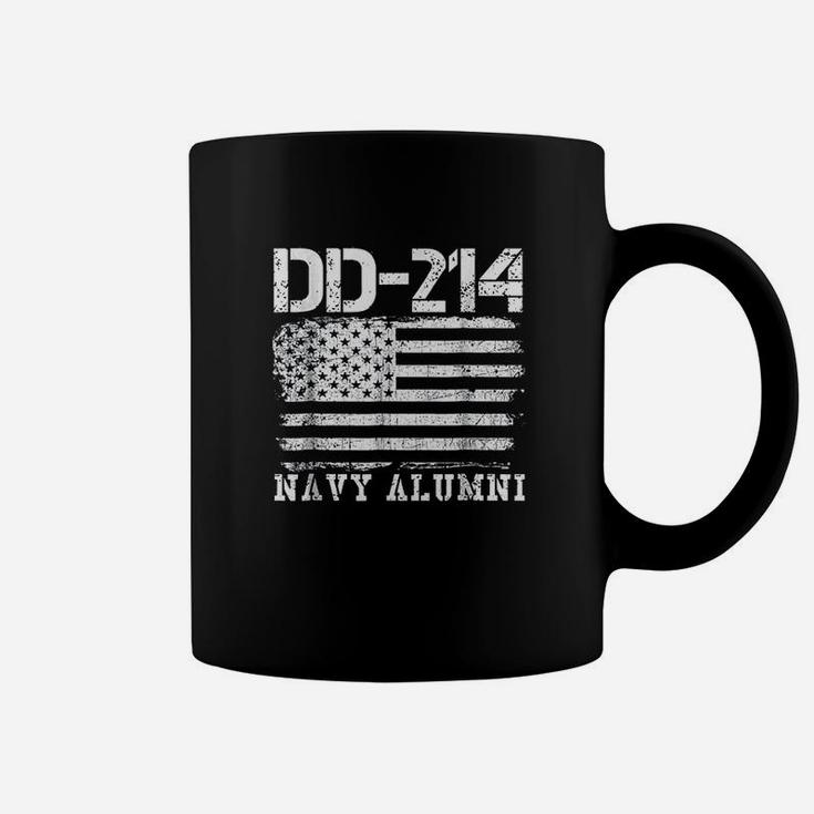 Dd214 Navy Alumni  Distressed Vintage Coffee Mug