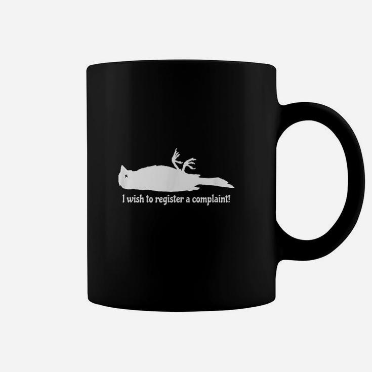 Deceased Dead Parrot Funny Comedy Complaint Coffee Mug