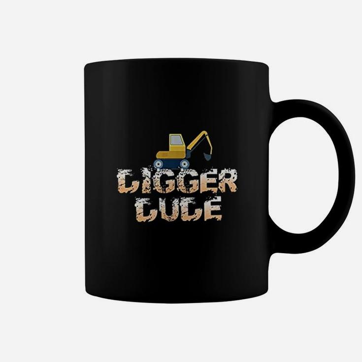 Digger Dude  Funny Construction Digger Coffee Mug