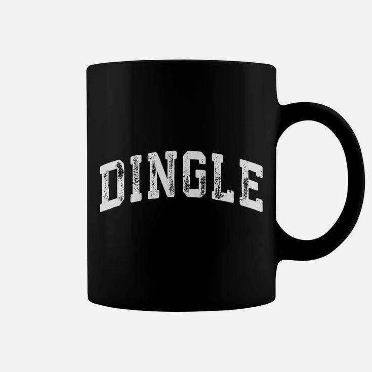 Dingle Ireland Vintage Nautical Crossed Oars Coffee Mug