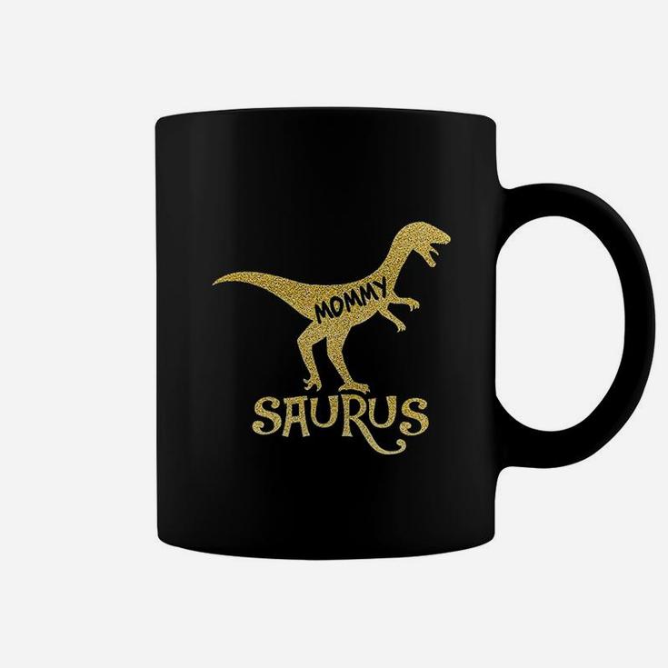 Dinosaur Mommy Daddy Baby Saurus Coffee Mug