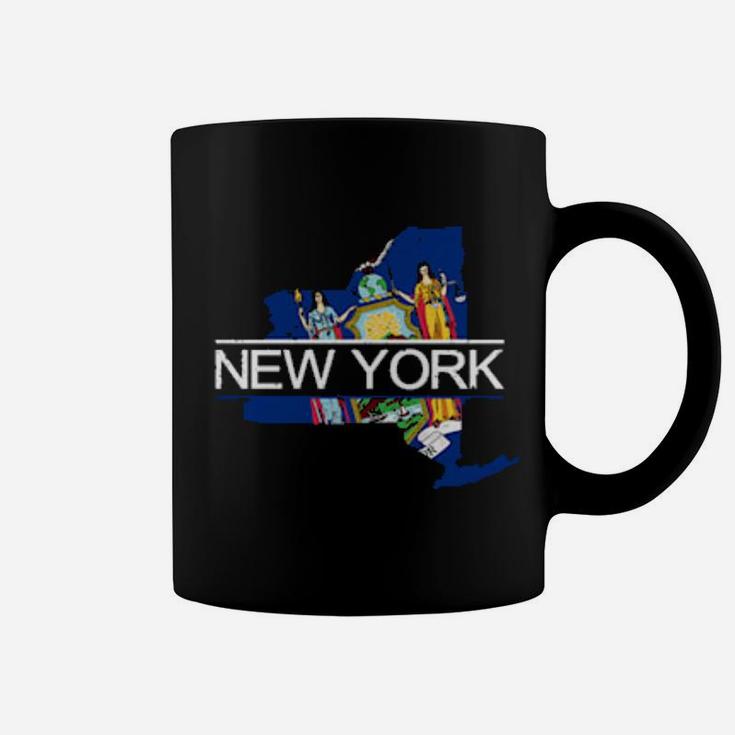 Distressed New York Coffee Mug