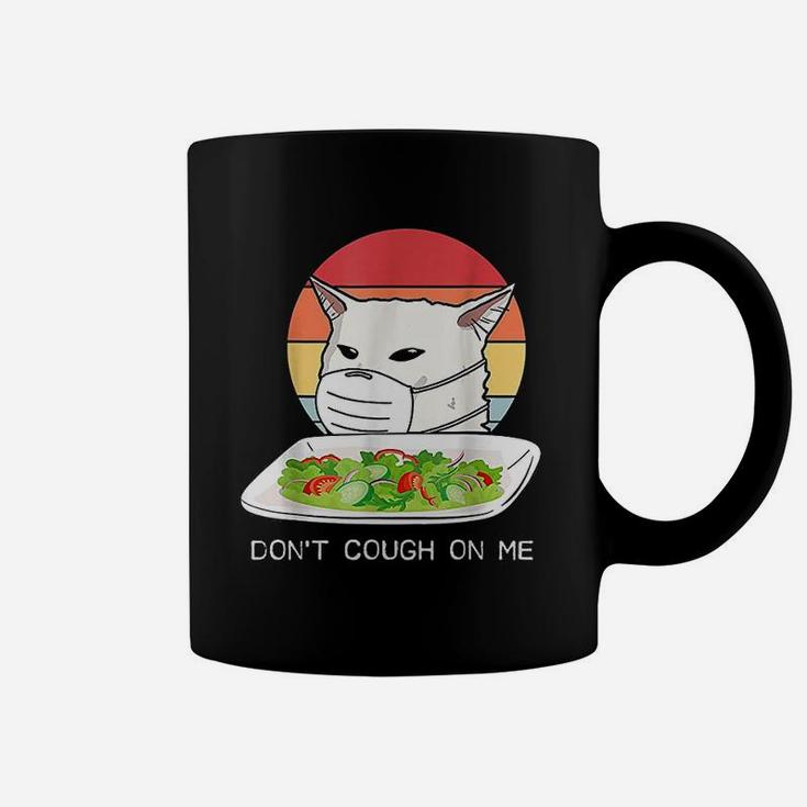 Do Not Cough On Me Cat Coffee Mug