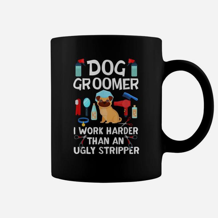 Dog Groomer Offensive Humor Dog Grooming Funny Quote Coffee Mug