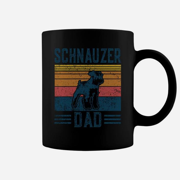 Dog | Schnauzer Pinscher Papa - Vintage Schnauzer Dad Coffee Mug