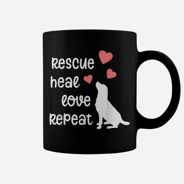 Dog Rescue Mom Mama Animal Rescue Dog Lover Gift For Women Coffee Mug