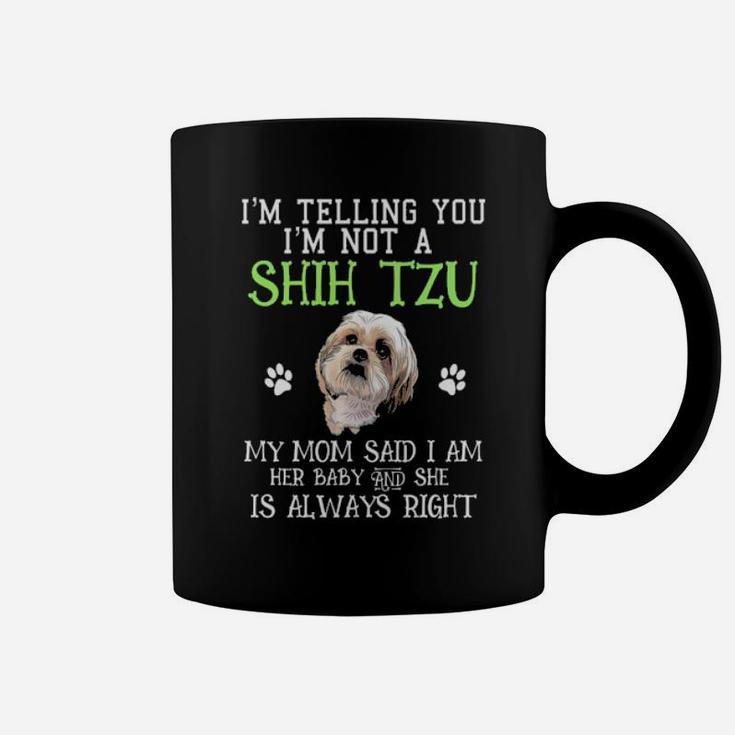 Dog Shih Tzu Shihtzu Mothers Day Gift Mom Baby Fun Coffee Mug