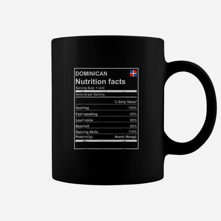 Dominican Nutrition Facts Coffee Mug