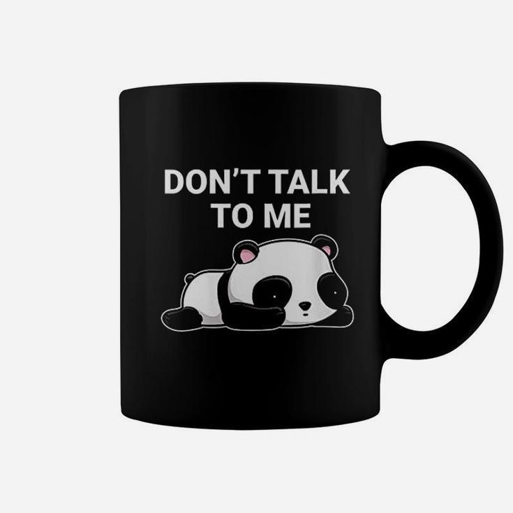 Dont Talk To Me Kawaii Panda Bear Coffee Mug