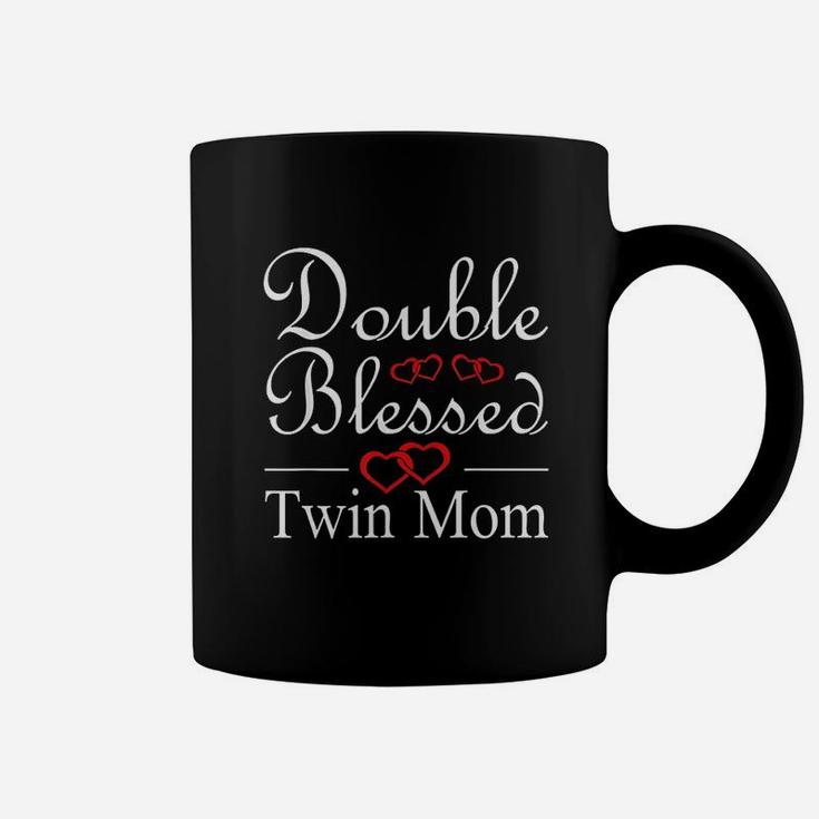 Double Blessed Twins Mom Coffee Mug