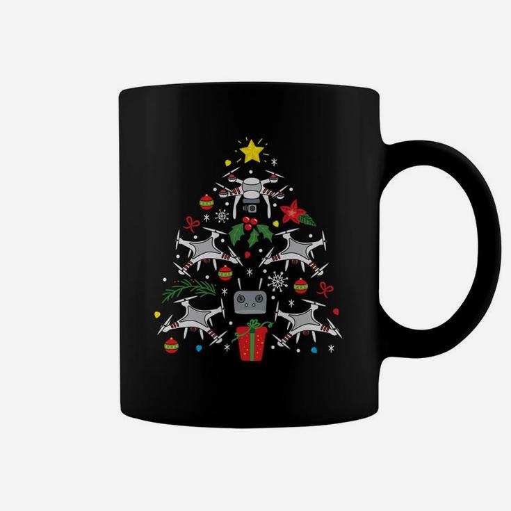 Drone Christmas Ornament Tree Funny Xmas Gift Boys Sweatshirt Coffee Mug