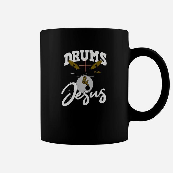 Drums  Jesus Coffee Mug