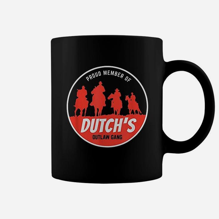 Dutchs Gang  Red Horse And Cowboy Adventure Coffee Mug