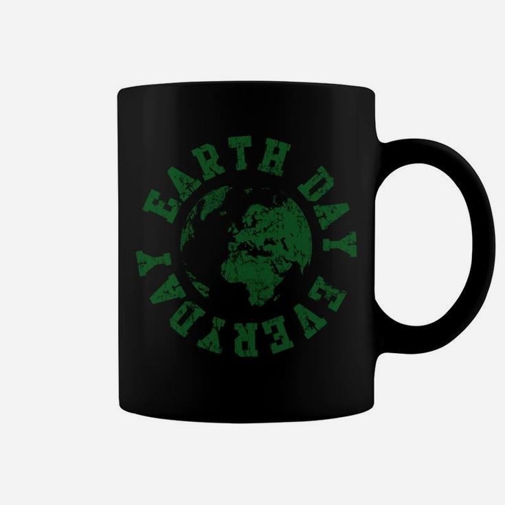 Earth Day Everyday Retro Environmental Coffee Mug
