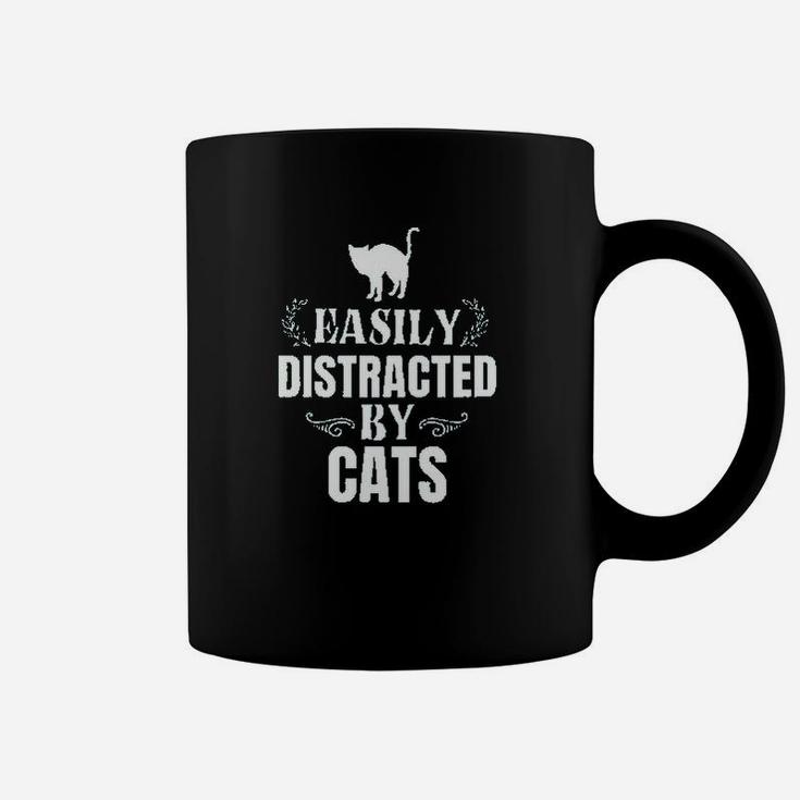 Easily Distracted By Cats Coffee Mug