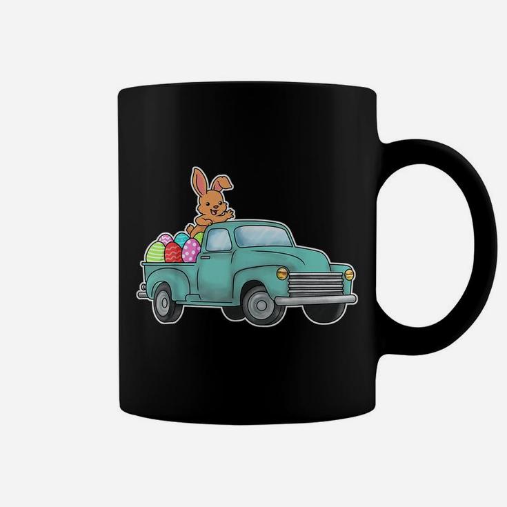 Easter Shirt Vintage Easter Truck Egg Hunting Easter Bunny Coffee Mug