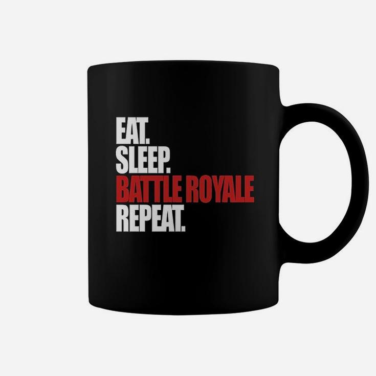 Eat Sleep Battle Royale Repeat Funny Gamer Coffee Mug