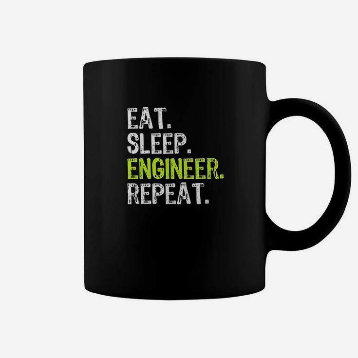 Eat Sleep Engineer Engineering Funny Student Gift Coffee Mug
