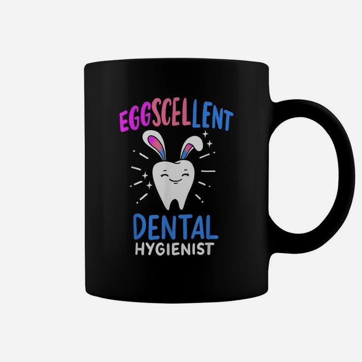 Eggscellent Dental Hygienist Easter Bunny Hunting Dentist Coffee Mug