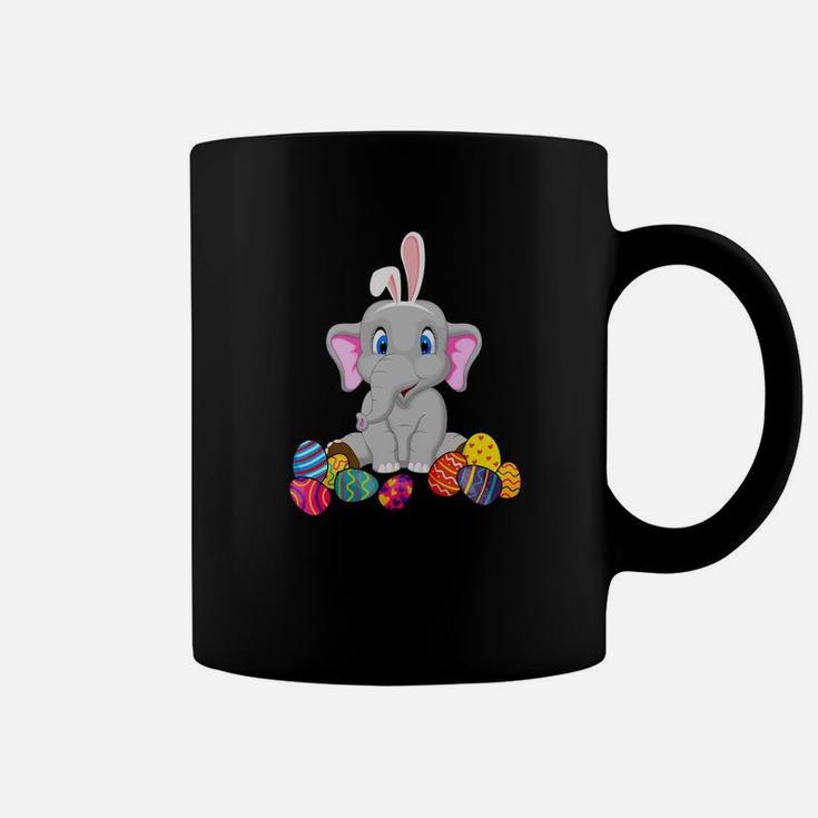 Elephant Bunny Ear With Egg Easter Easter Day Coffee Mug