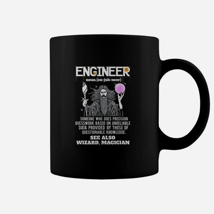 Engineer Funny Mechanical Civil Engineering Wizard Coffee Mug