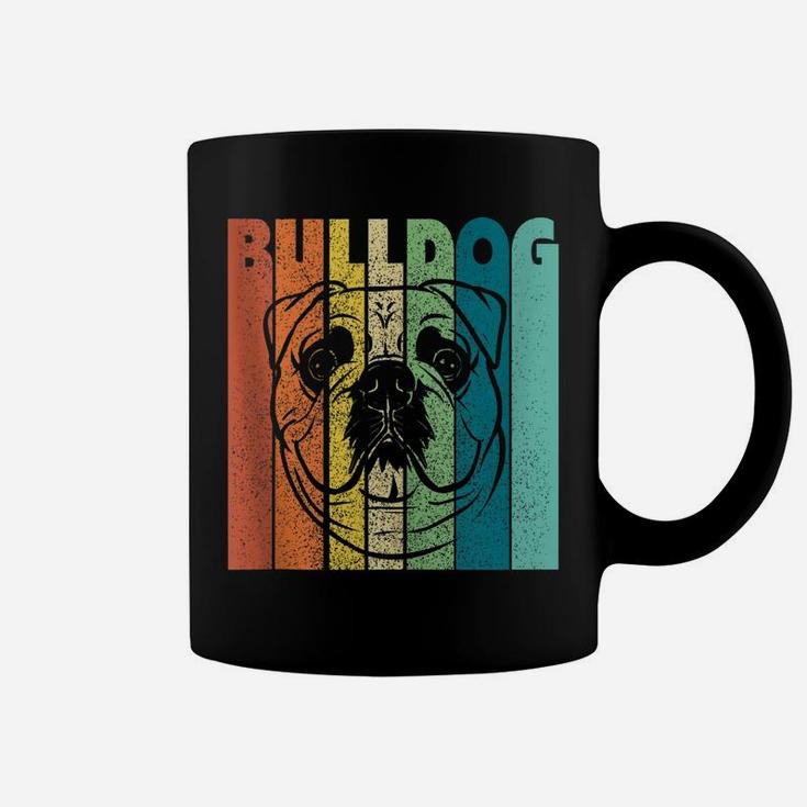 English Bulldog Mom Sunset Dog English Bulldog Dad Coffee Mug
