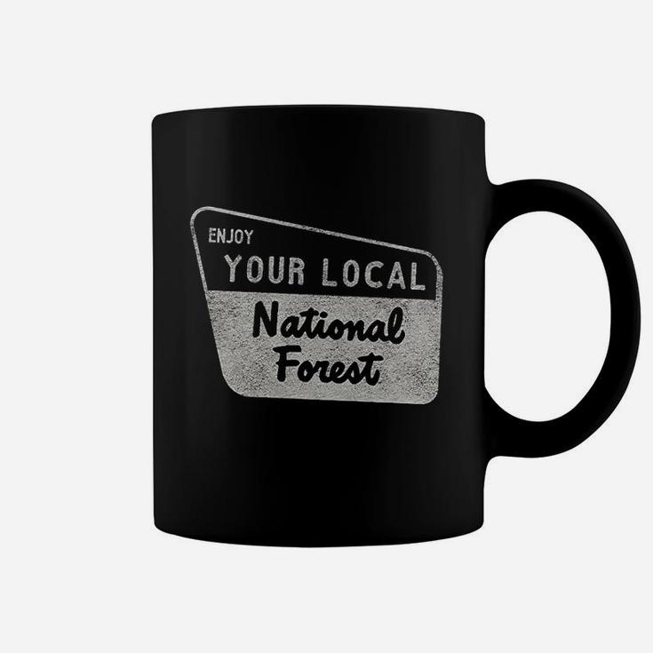 Enjoy Your National Forest Outdoor Vintage Camping Mountains Coffee Mug