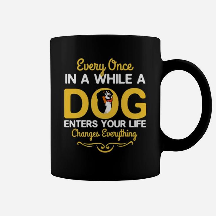 Every In A While A Dog Coffee Mug
