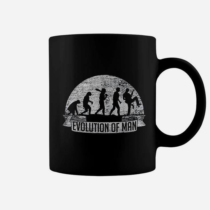Evolution Guitar Of Man Coffee Mug