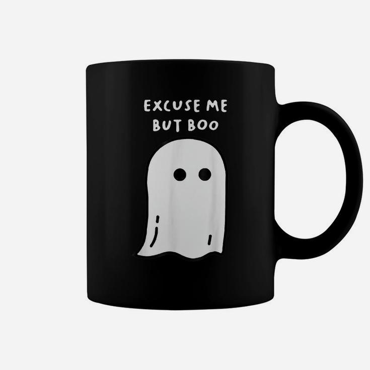 Excuse Me But Boo Ghost Coffee Mug