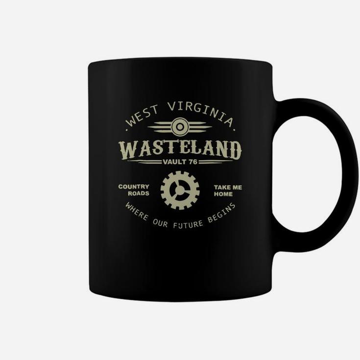 Fall Out 76 West Virginia Wasteland Country Roads Coffee Mug