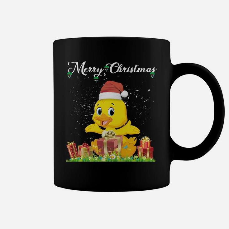 Family Matching Christmas Pajama Duck Lover Santa Xmas Gift Coffee Mug