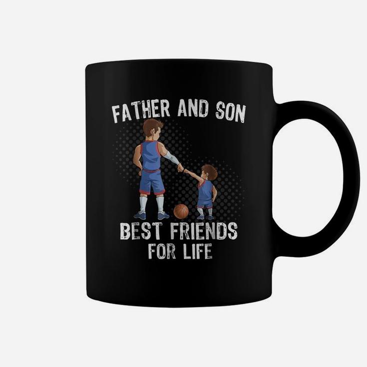 Father And Son  Best Friend For Life Basketball Gift Coffee Mug
